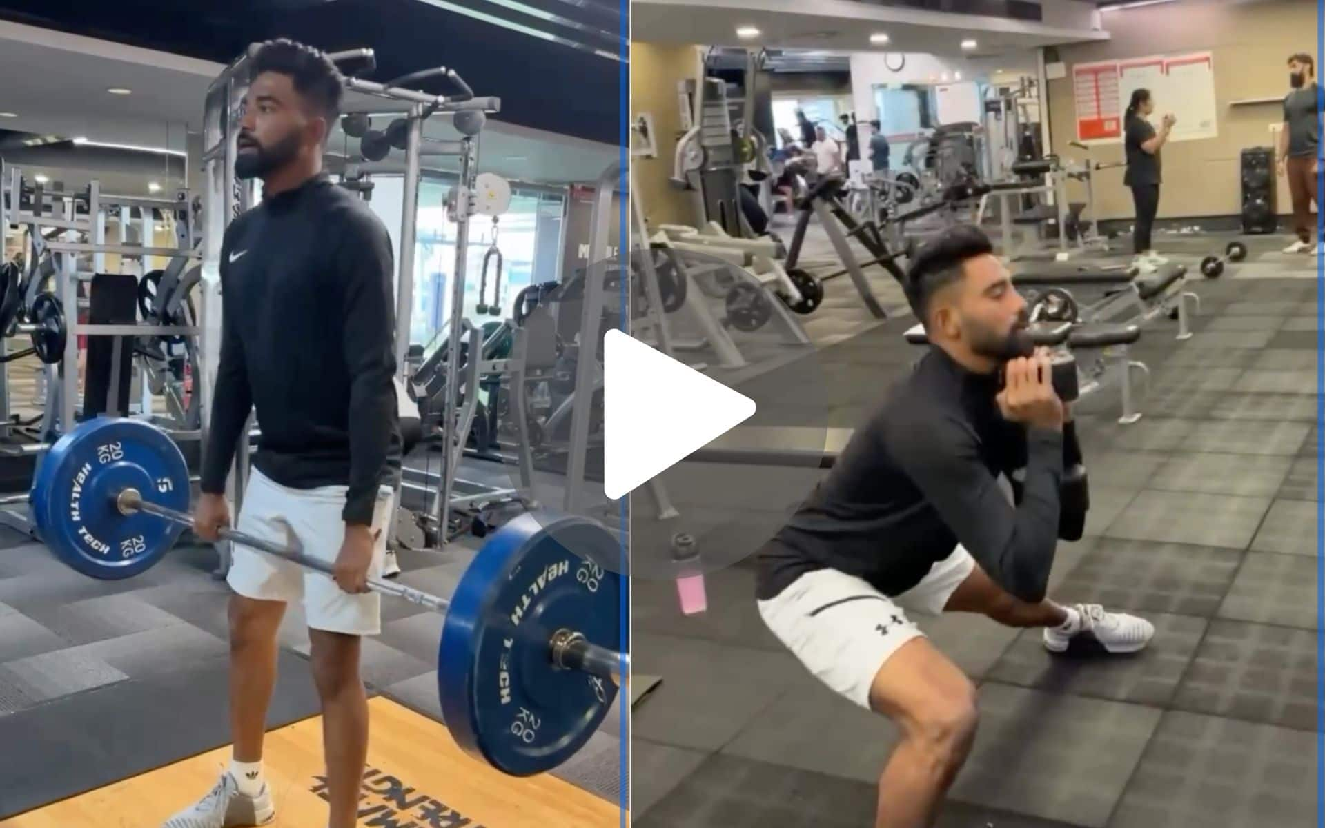 Mohammed Siraj Hits The Gym After Being Ruled Out Of Duleep Trophy Due To Illness